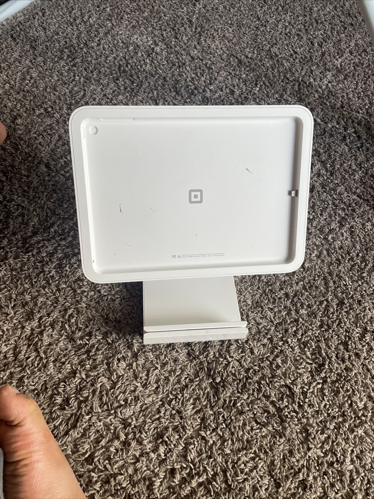 Square Stand POS Terminal Model S089 -untested – Stand only, no AC adapter