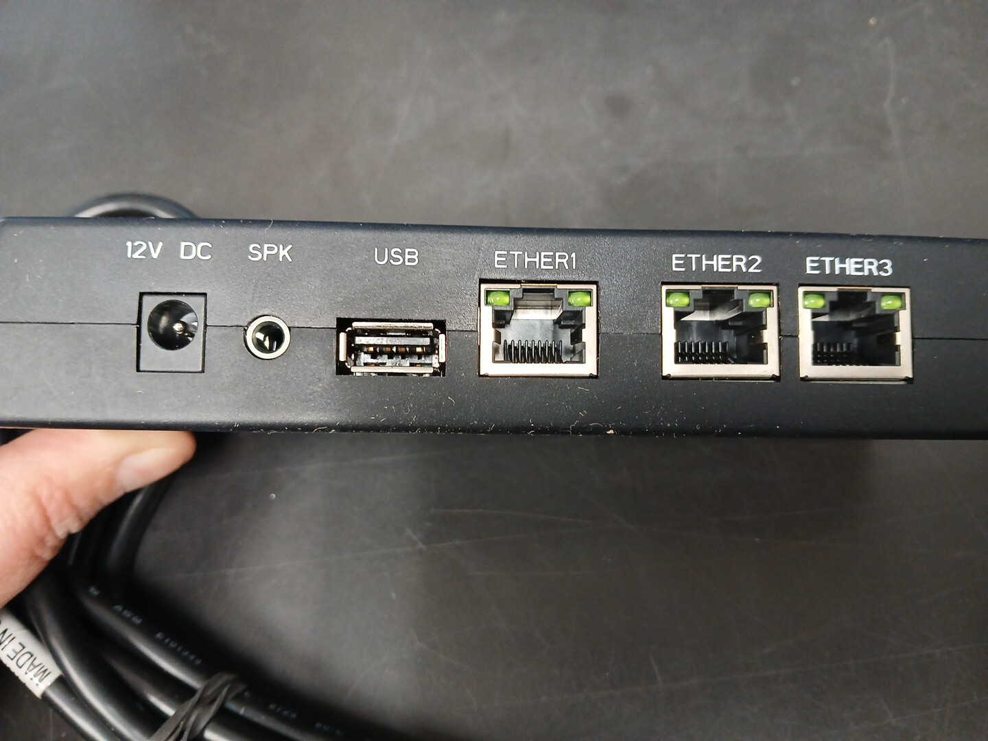 Genius Customer Engagement Platform CBL-332-003 12V Power Supply VERIFONE MX915