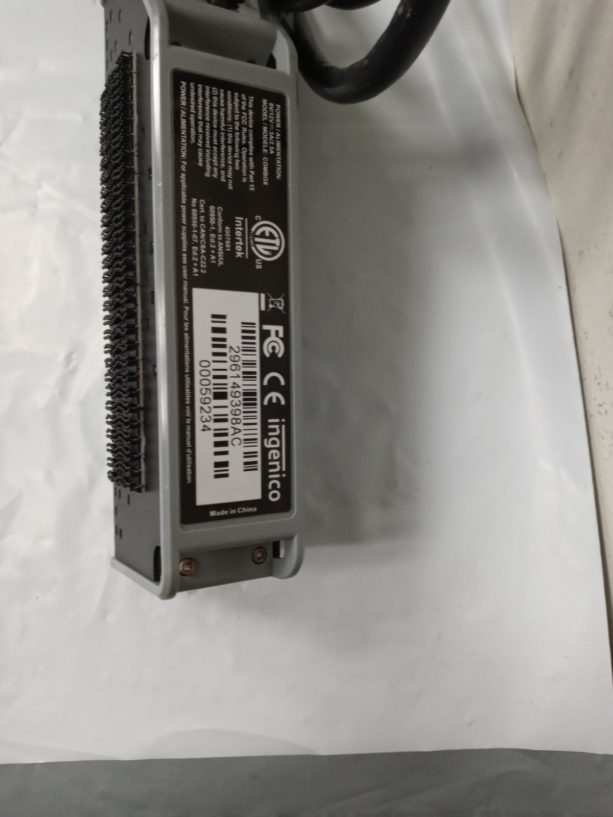 Ingenico Combox Magic Box POS Terminal Box – and Umbilical Cord