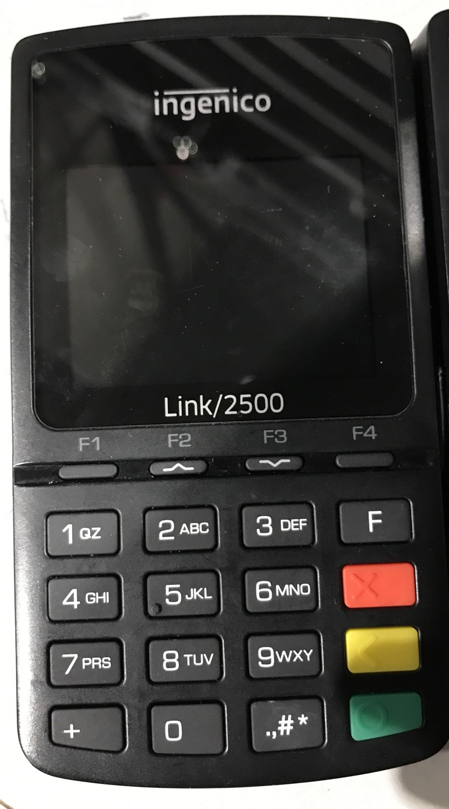 Lot Of 2 Ingenico Link 2500 PMF30912010U Wireless Terminal AS IS Ingenico Ismp4