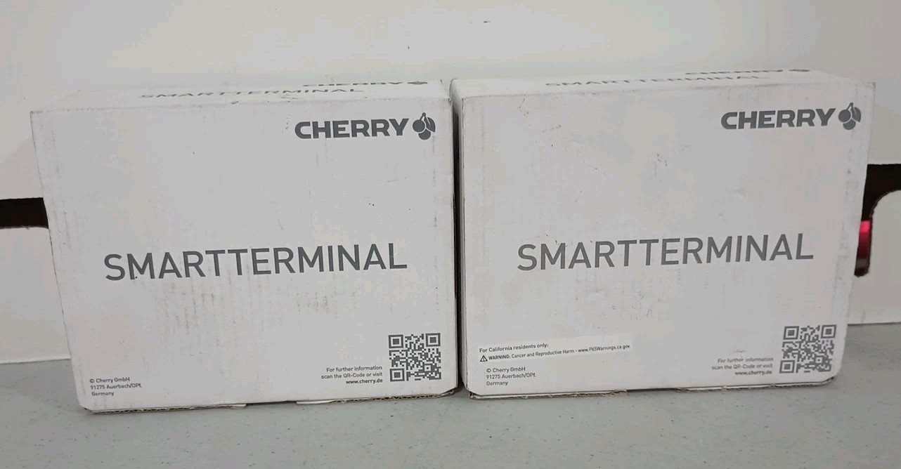 Lot Of 2 Cherry ST-1144UB USB Smart Credit Card Reader – New Open Box