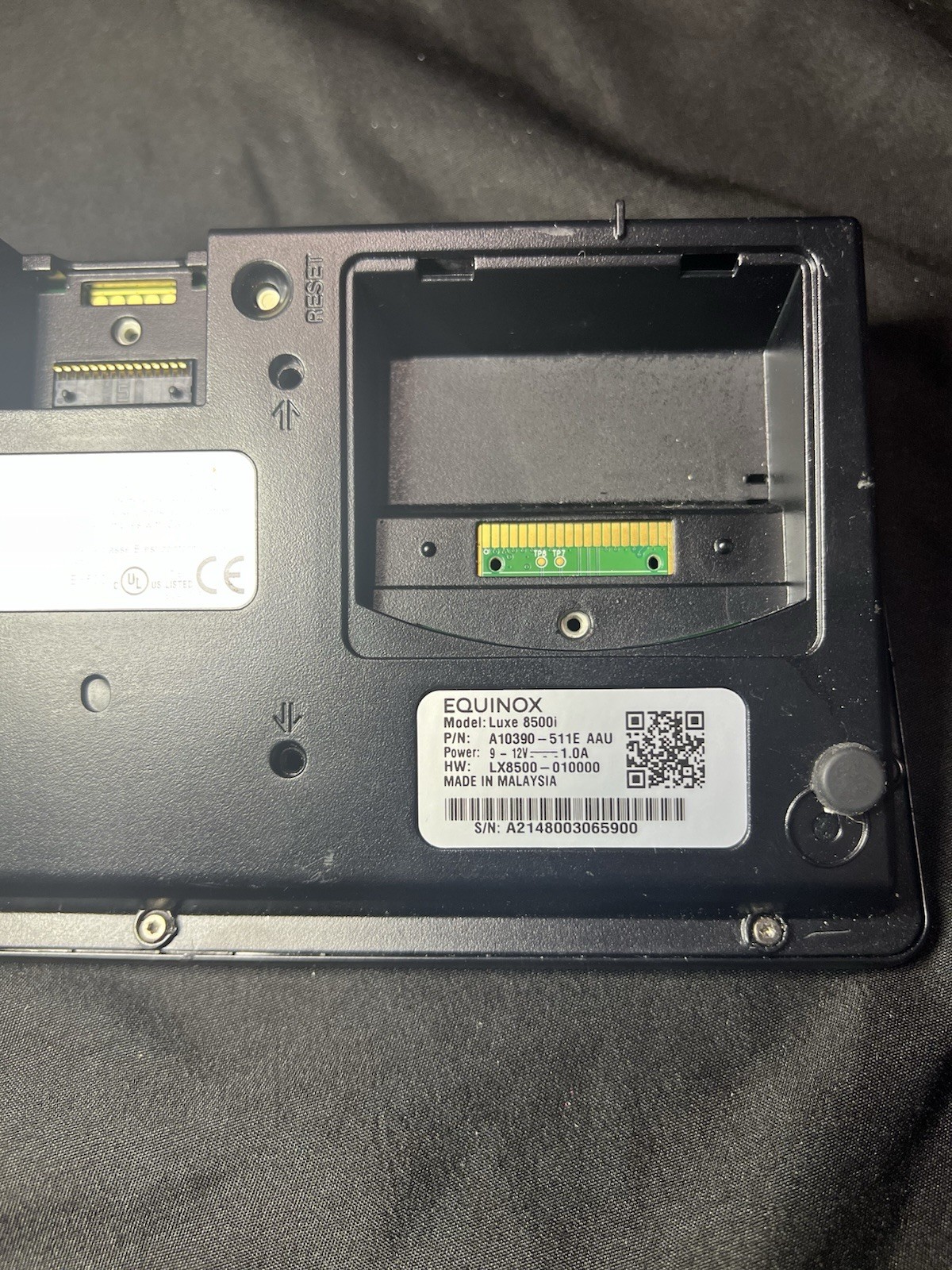 Equinox Luxe 8500i High Definition LCD Touchscreen Payment Terminal