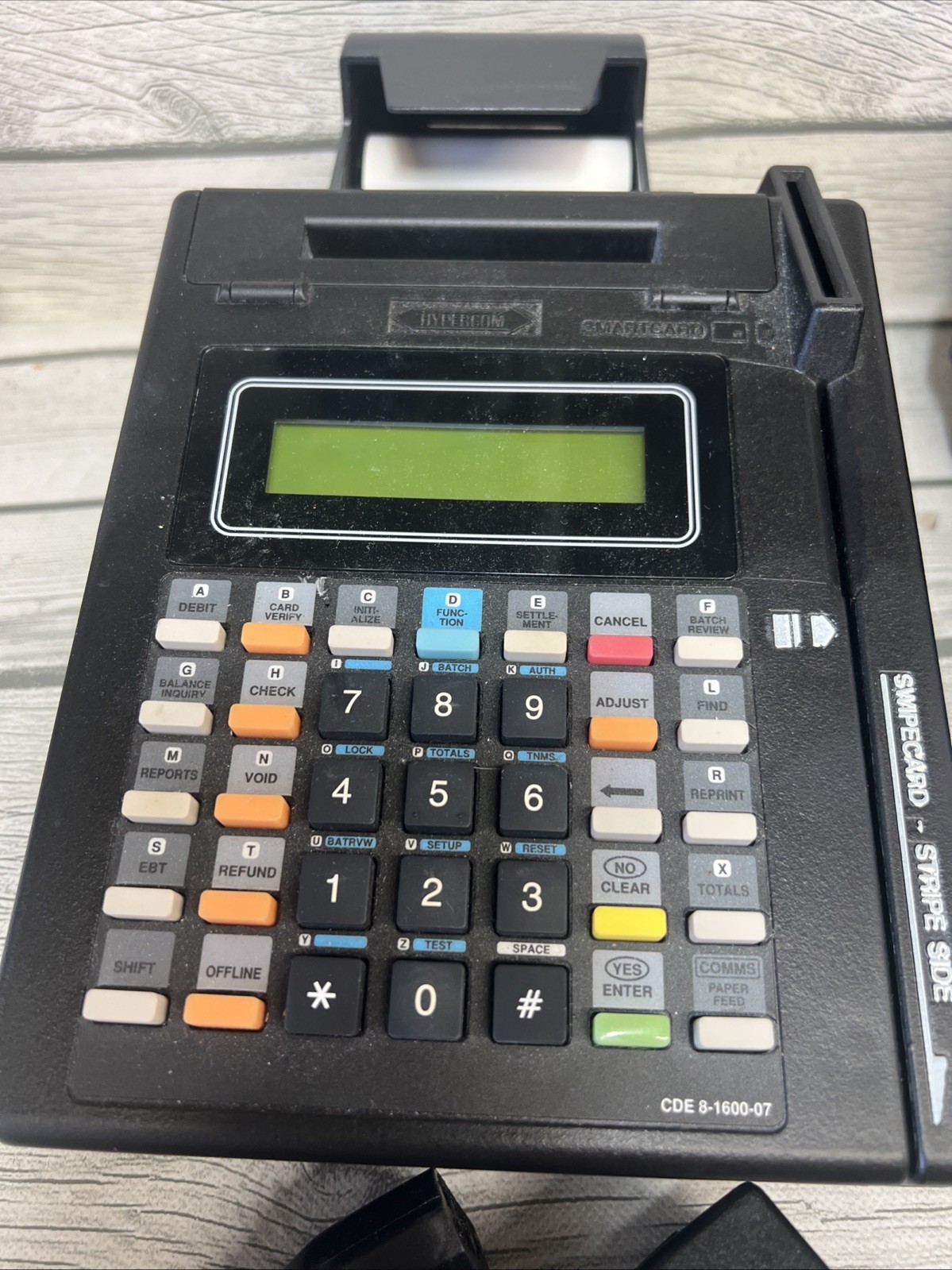 Hypercom T7Plus POS Credit Card Machine Terminal /Untested. Lot Of 2