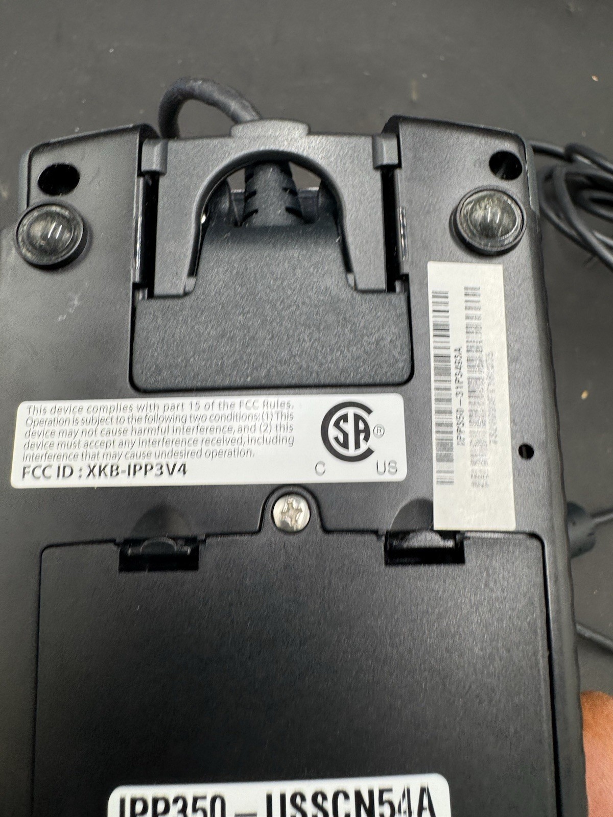 Ingenico IPP 350 USB Credit Card Terminal.