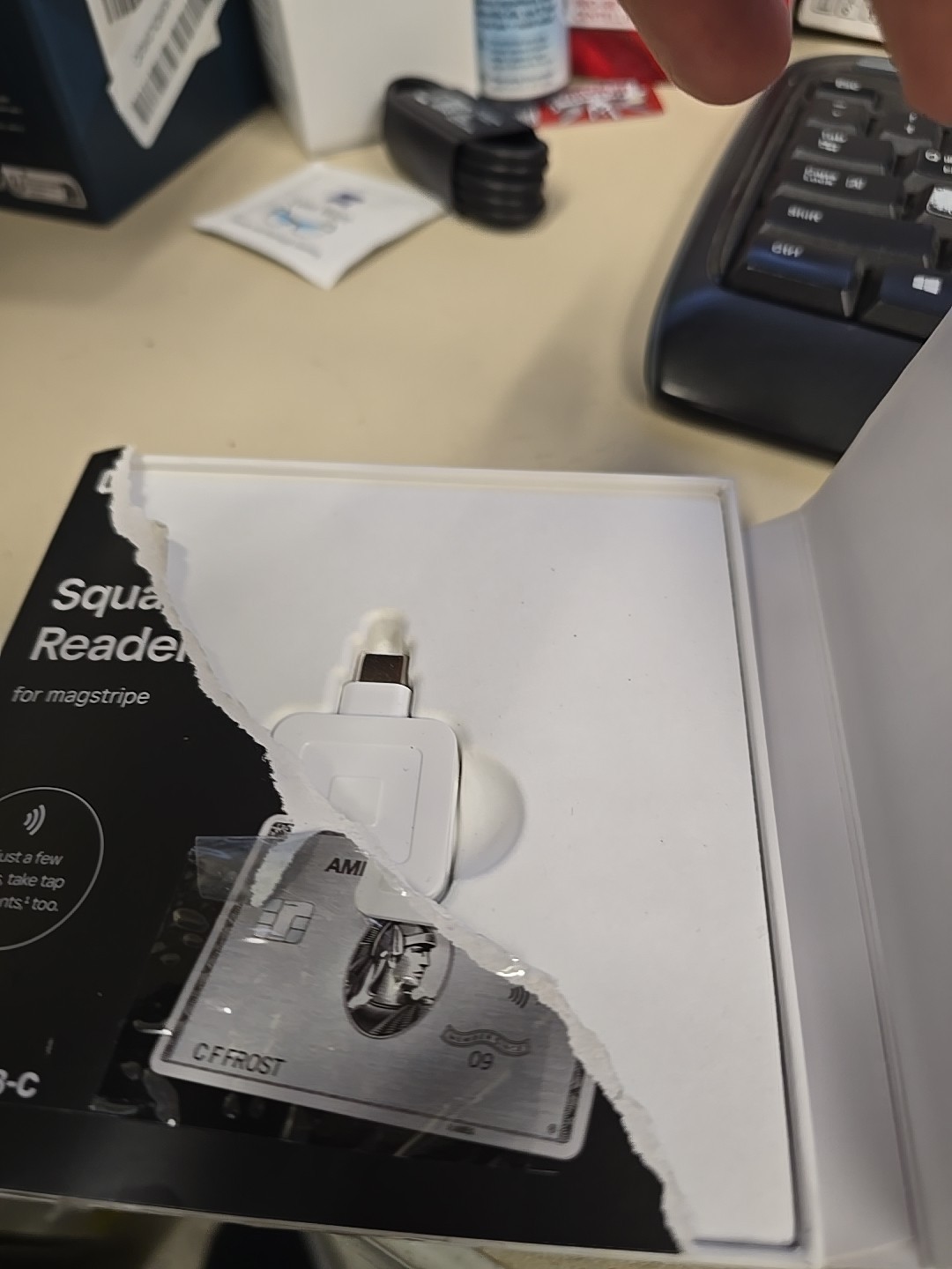 Square Reader for Magstripe (USB-C) — Credit Card Reader