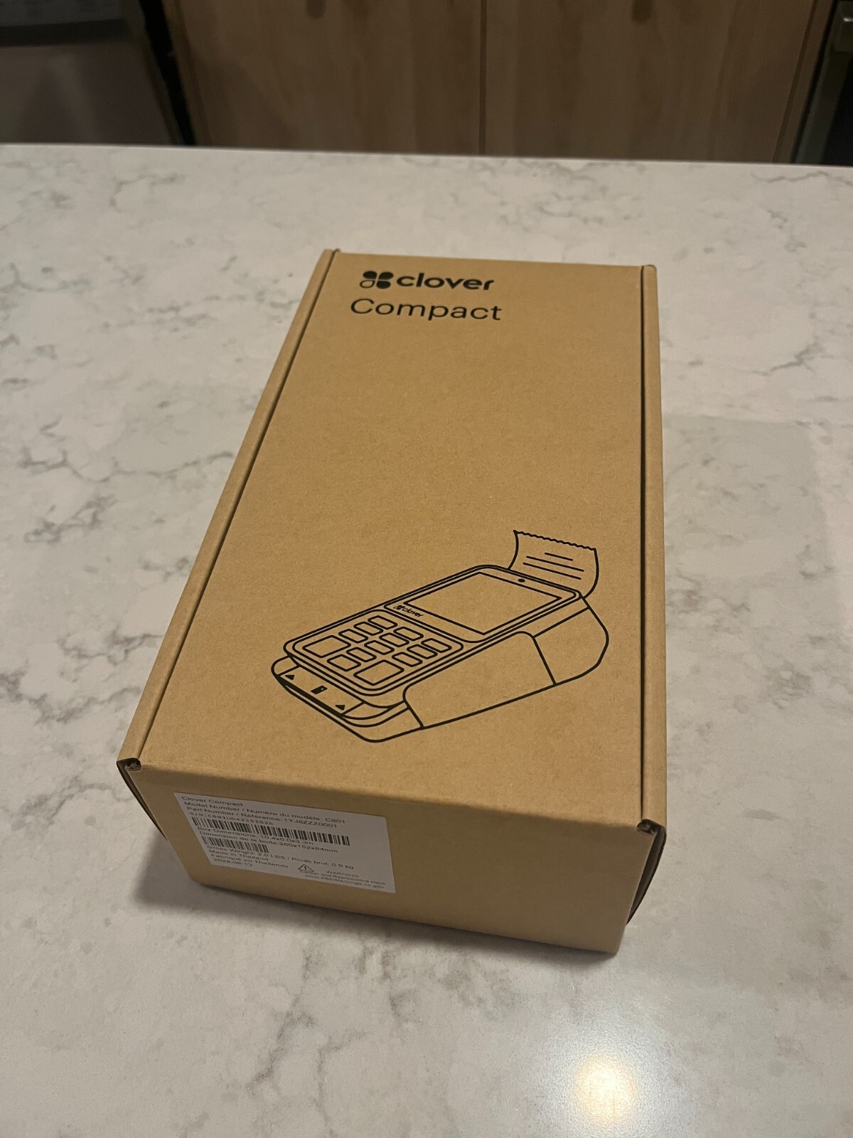 Clover Compact Terminal – Requires Merchant Account Through TruPay/CardConnect