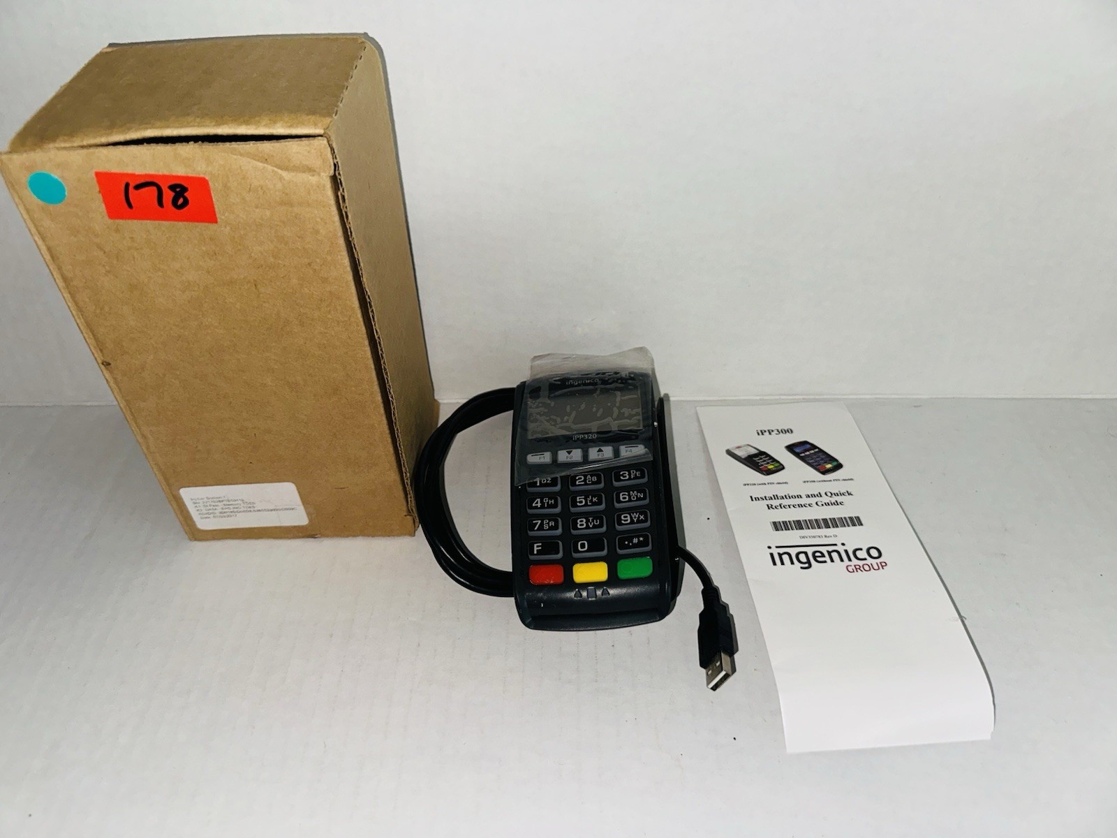 Ingenico iPP320 Credit Card Processing Terminal Machine (New – Open Box )