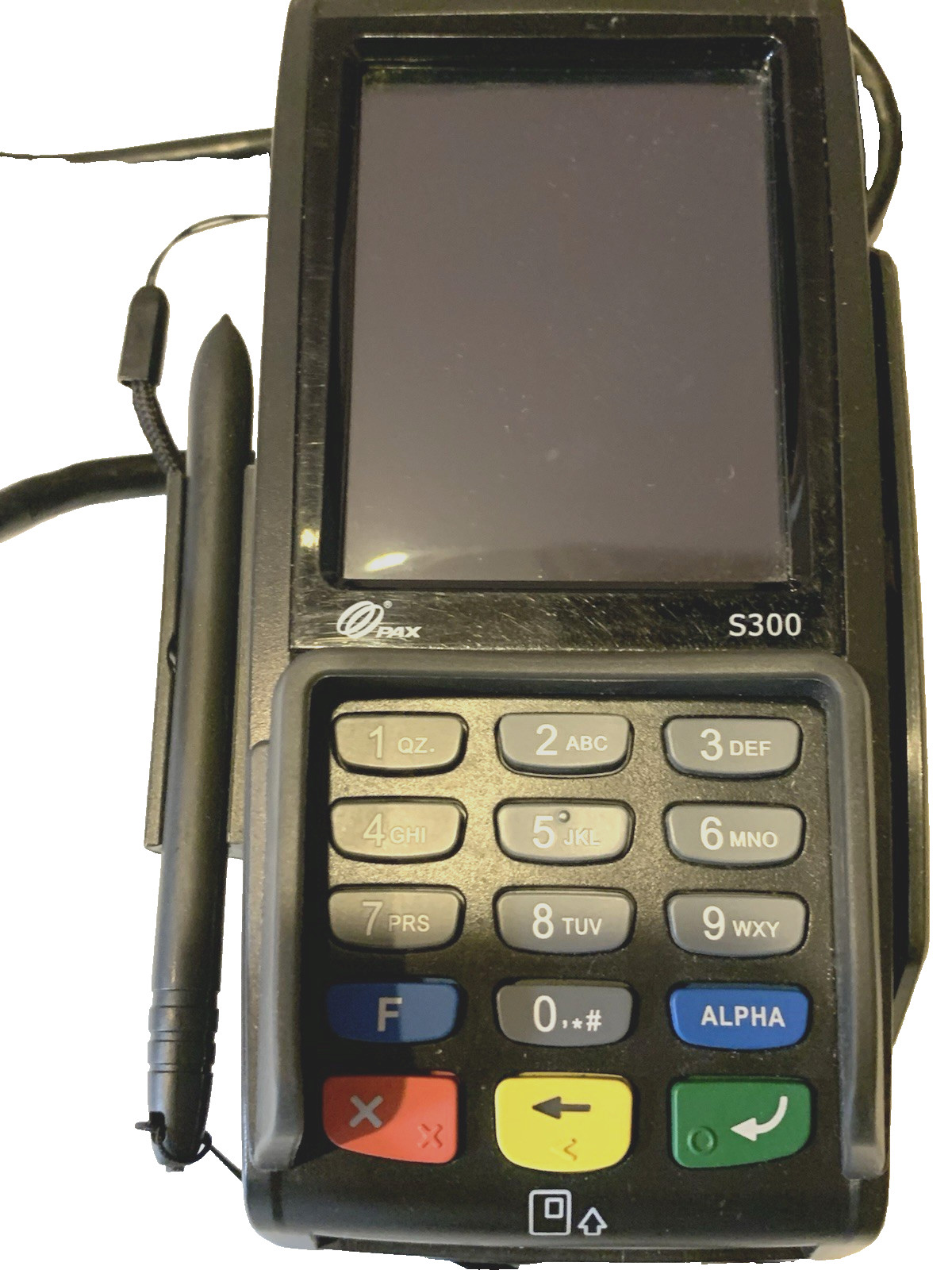 PAX S300 Integrated PIN Pad Credit Card Terminal Untested See Pics $12.01 + FREE