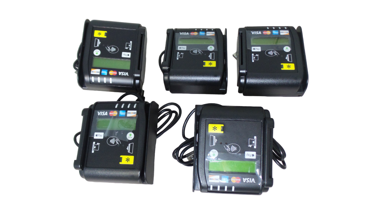 Lot 5 Saturn OTI 6500 Trio Contactless Magstipe Credit Card Reader,