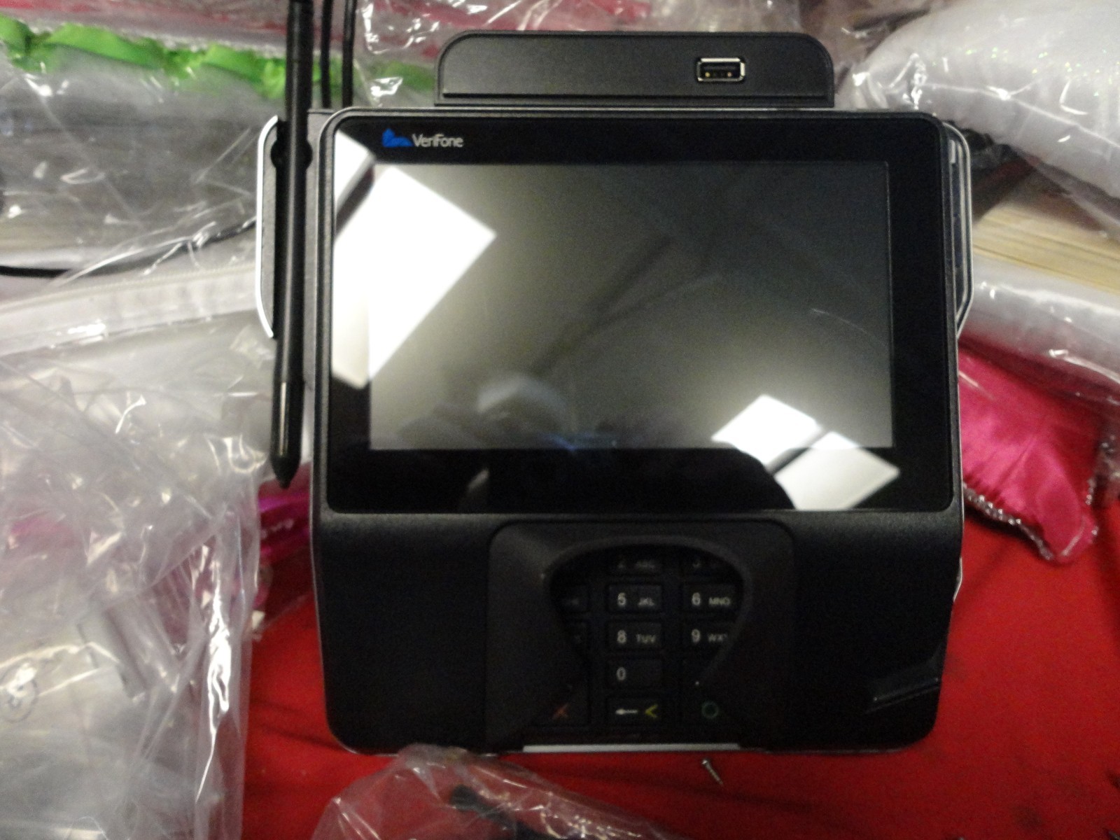 Verifone MX925 Payment Terminal – CURB SM-T227U ALL WIRING AND PARTS ALL NEW