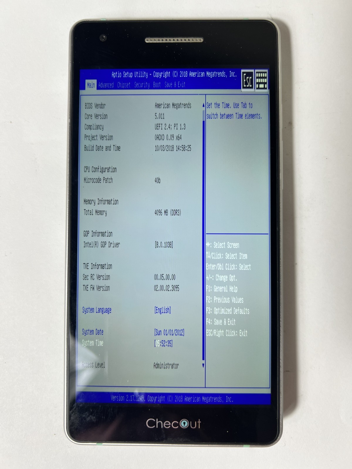 Innowi Checkout M All in One Point Of Sale POS Payment Tablet Wi-Fi + 4GLTE NICE
