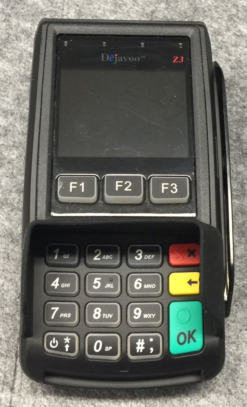 Dejavoo Z3 VEGA3000 Credit, Debit and EBT Card Terminal with Power Supply