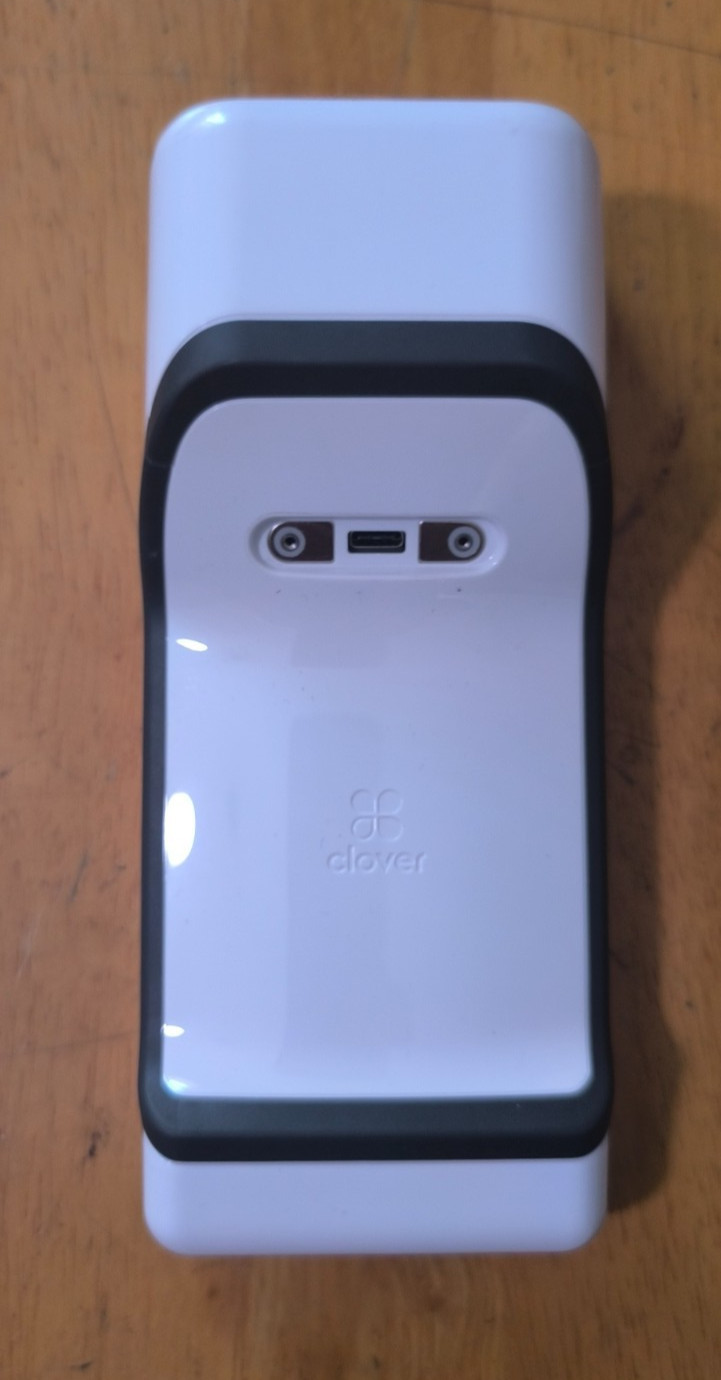 CLOVER FLEX C403 CREDIT CARD READER TERMINAL Turn on Free Case