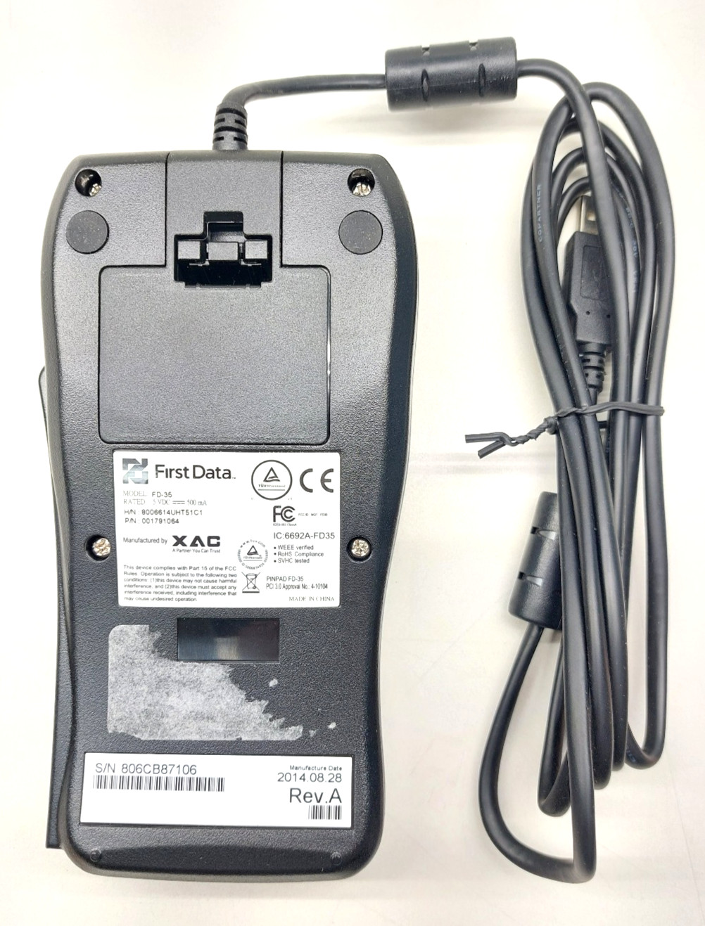 First Data Pin Pad FD-35 001791064