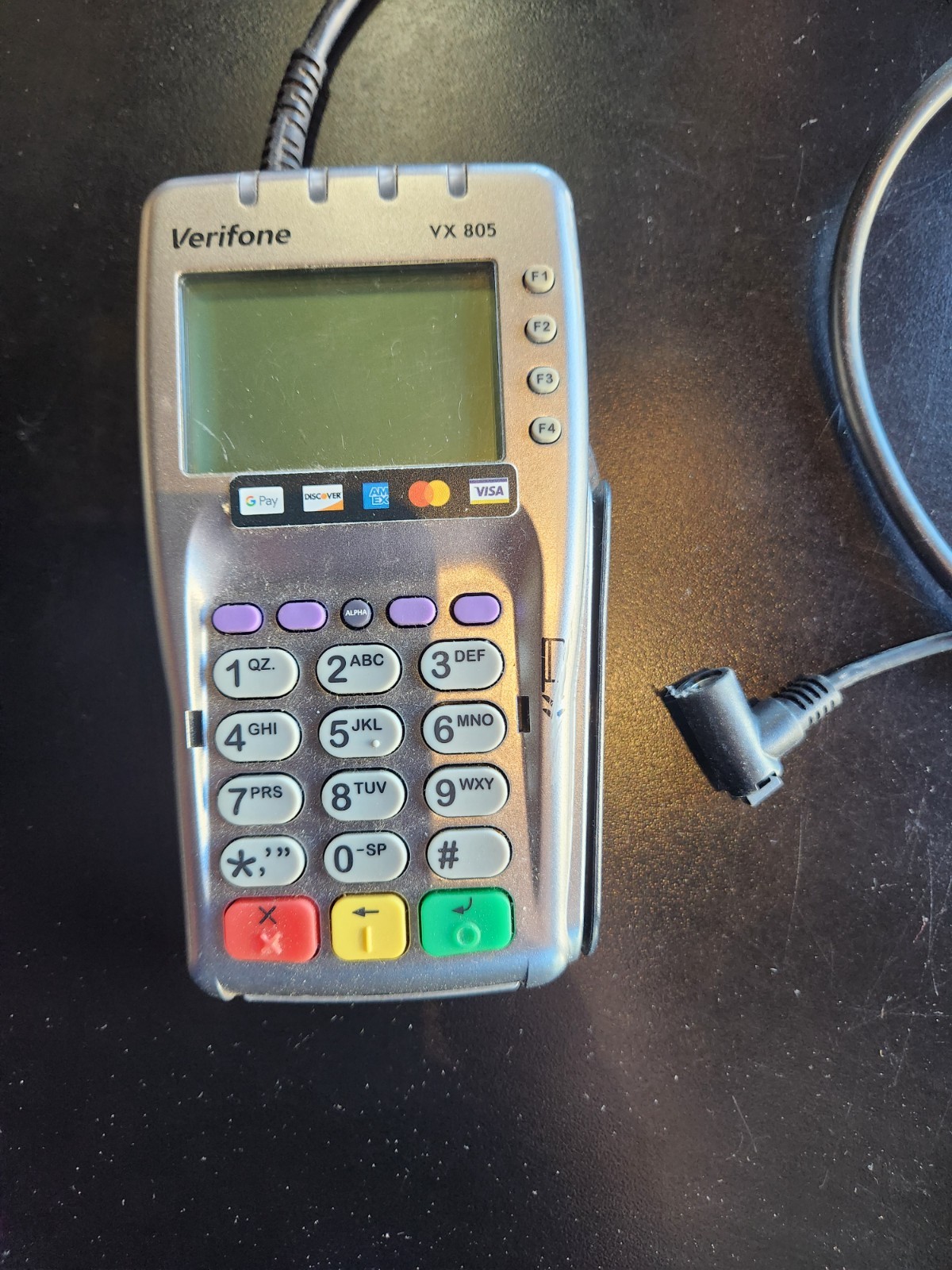 Verifone VX-805 Pin Pad Card Reader 160mb Keypad