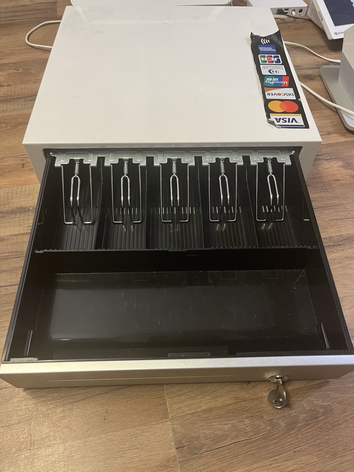 Clover POS Station Duo Bundle w Cash Drawer Customer Display AS-IS LOCKED