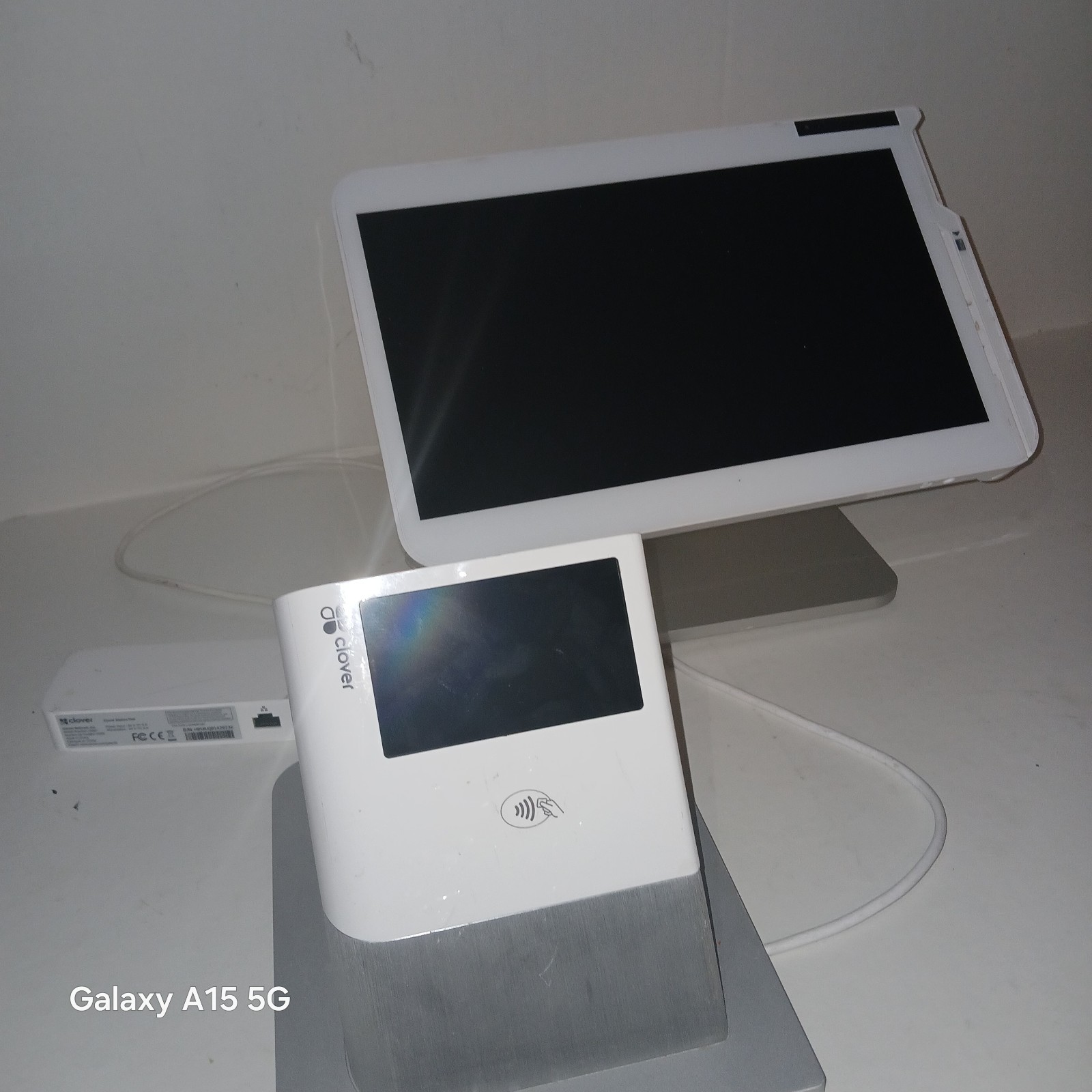 Clover Station C500 Point of Sale POS System P550 Printer HUB & Power | Reset