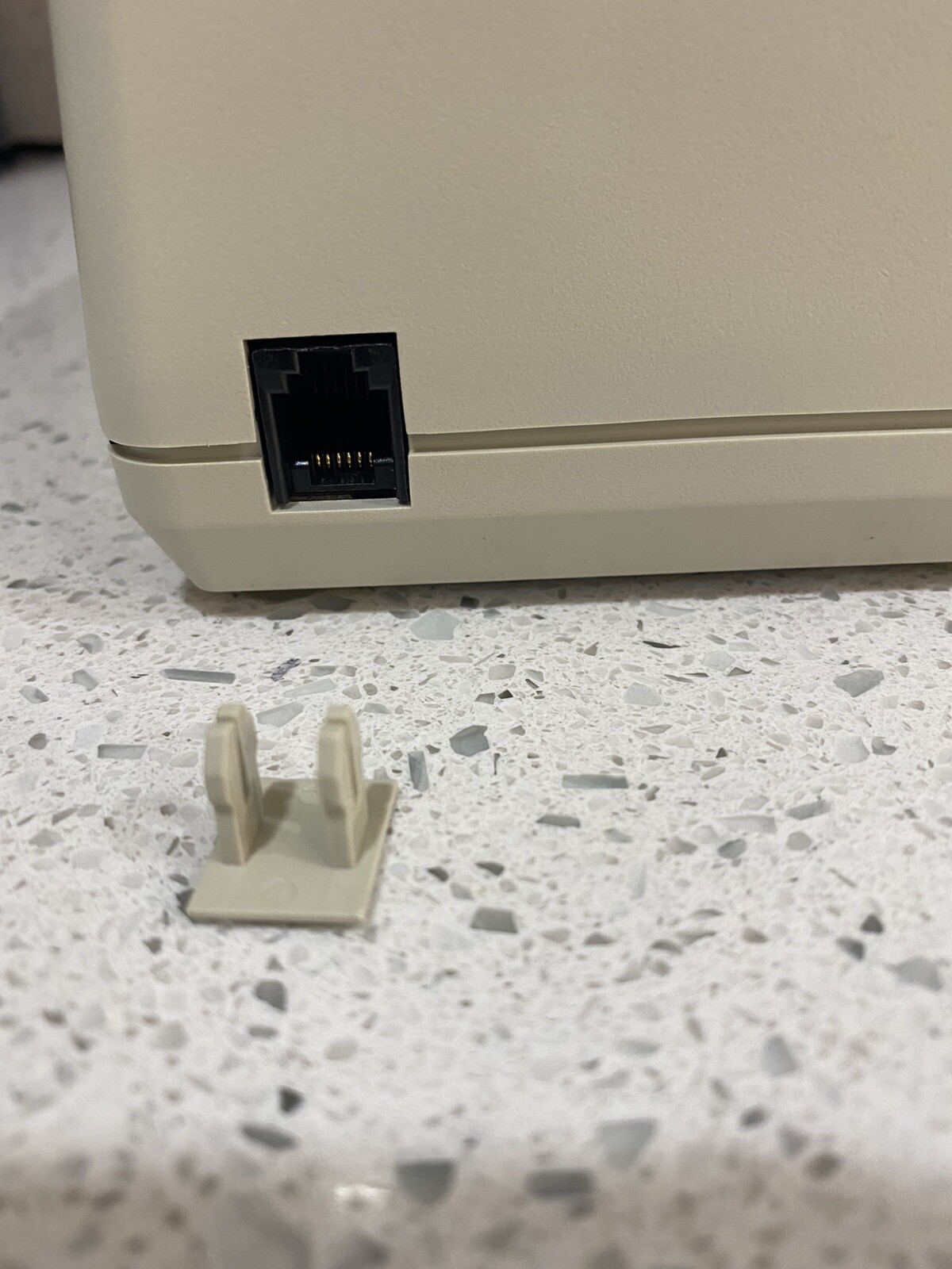 MagTek Micro Mini Wedge W/TK 1, 2, 3 MSR Pearl White PN 25530001 NCR 8770150994