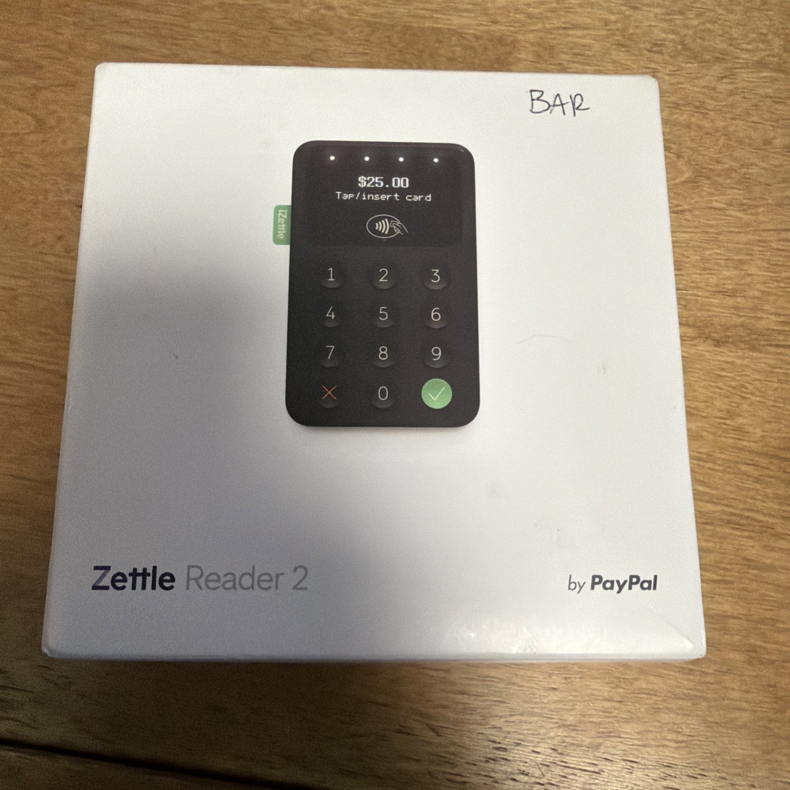 PayPal Zettle Reader 2 Mobile Credit Card Terminal POS Bluetooth Black – Tested