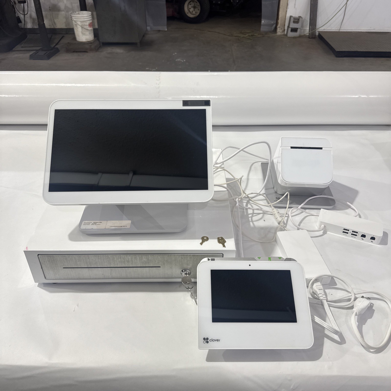 CLOVER POS System S503 C503 P500 H500 Terminal Printer Register Scanner