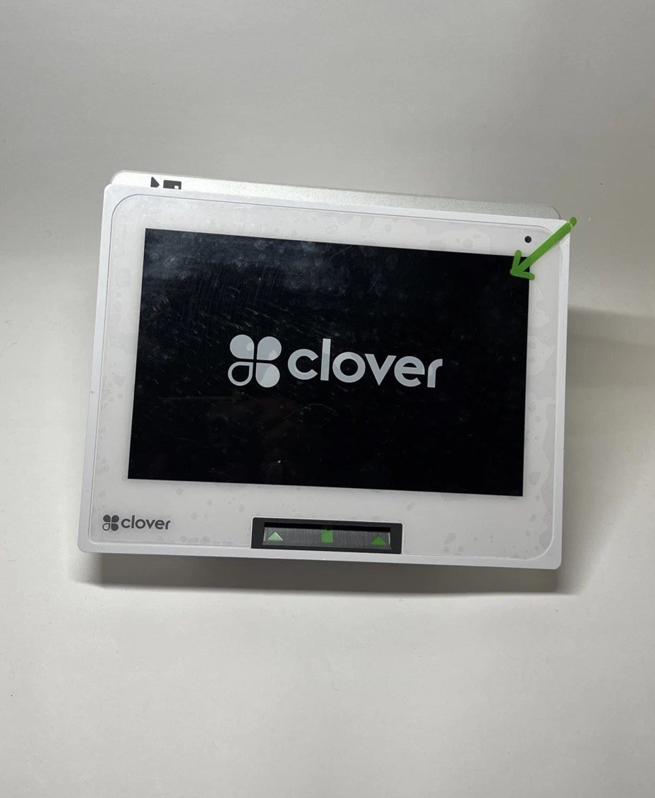 Clover Station Duo Terminal C505 POS System – UNTESTED- For Parts Repair 🍀