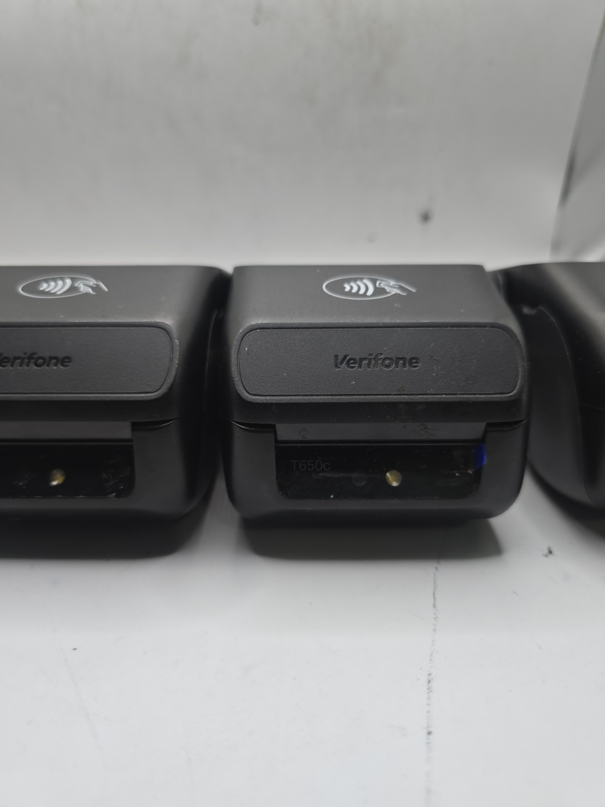 Lot Of 4 Verifone T650c Credit Card Terminal POS Device LOCKED