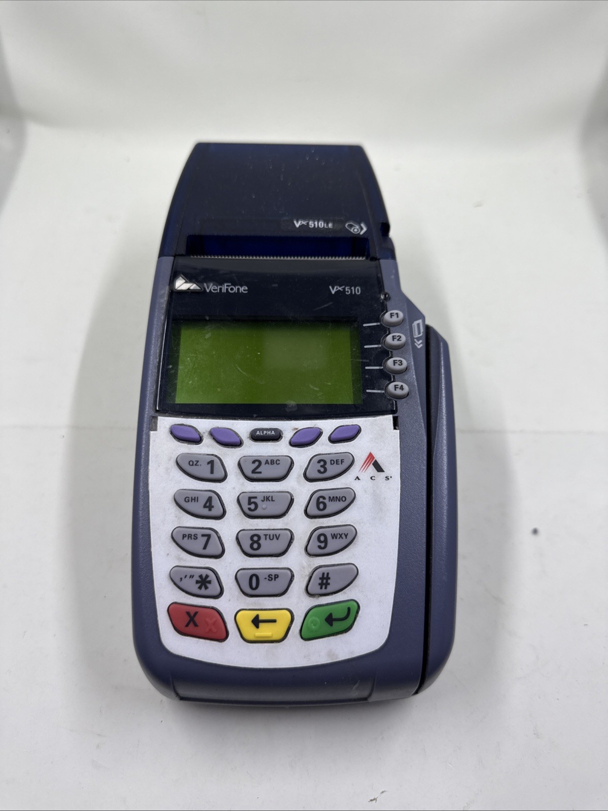 Verifone Vx510LE Omni 5100 Wireless Credit Card Reader, Parts Only, Not TESTED