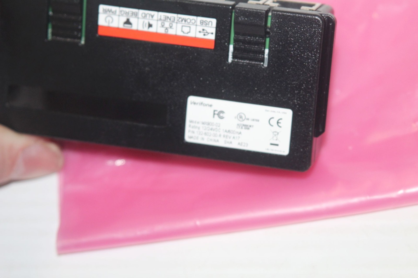 NOS – Verifone MX900-02 Input Output Network Ethernet Audio Module 132-602-00-R