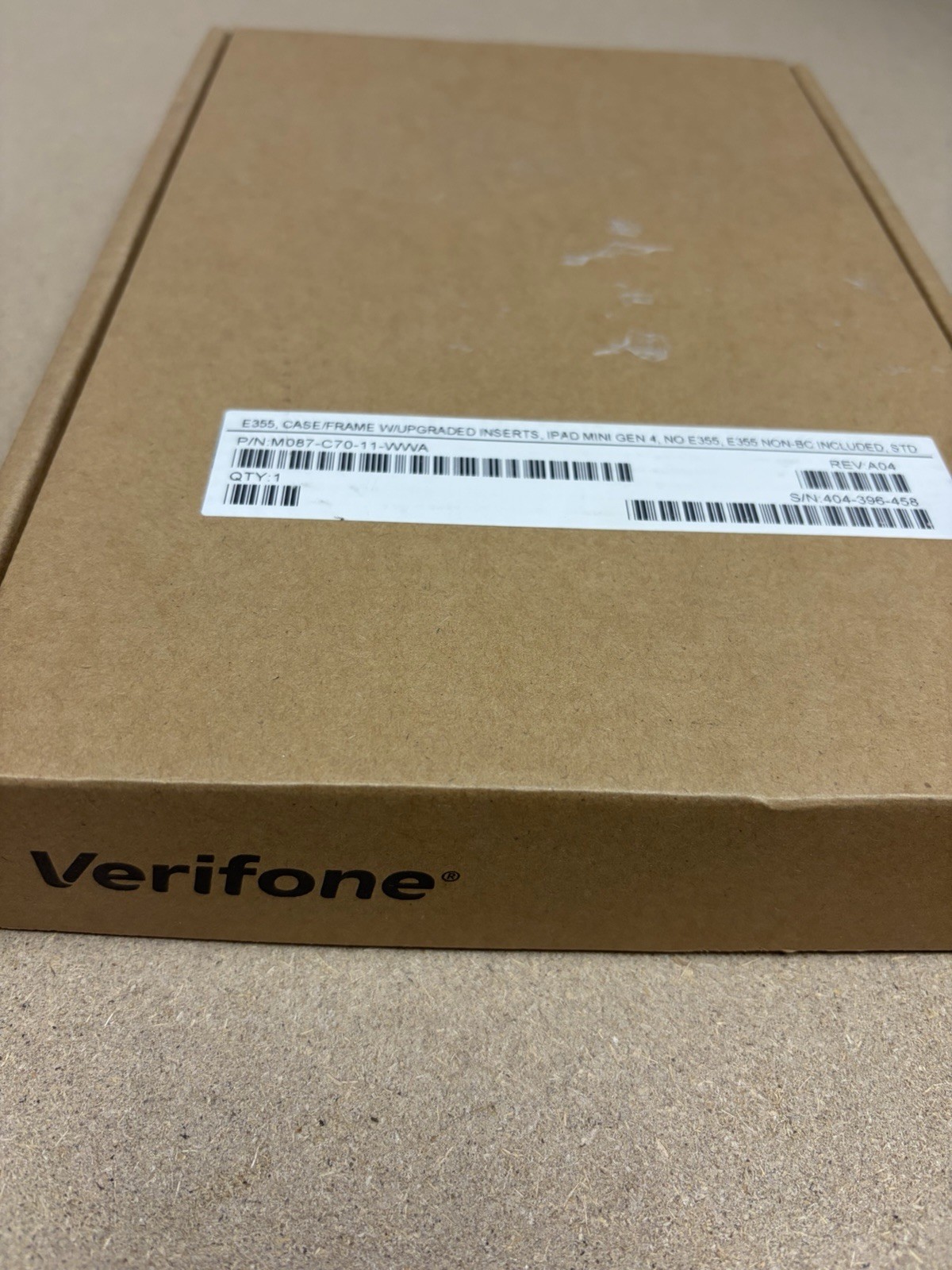 Verifone E355 Black Frame Type A M087-C70-11-WWA for Mini 4 – NEW