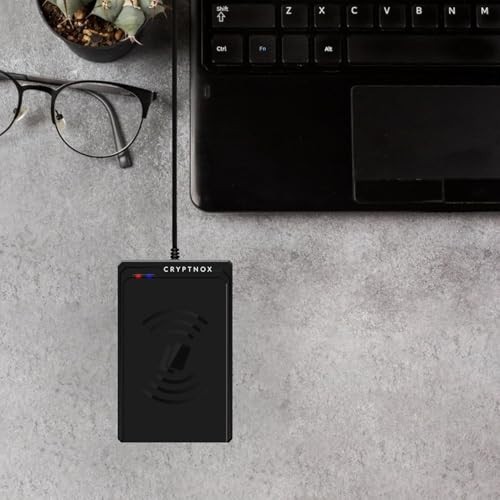 Contactless NFC Smart Card Reader – USB Type-C & Type-A, ISO 14443, Mifare® Comp