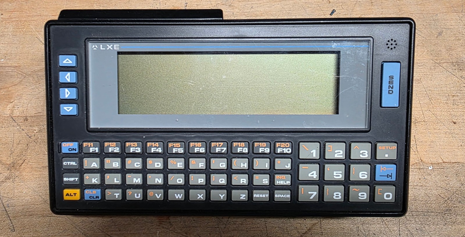 LXE 2280 Terminal Industrial Portable Barcode Transceiver -Used -As Is 4400L20