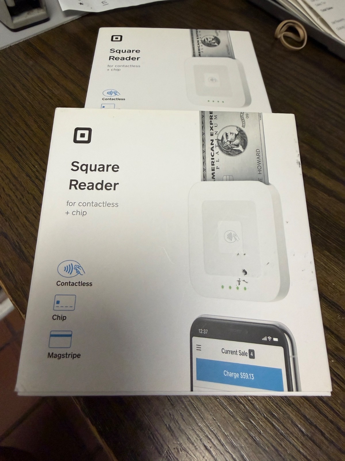 1st Gen Square Contactless Chip Credit Card Reader – A-SKU-0485 – New Sealed