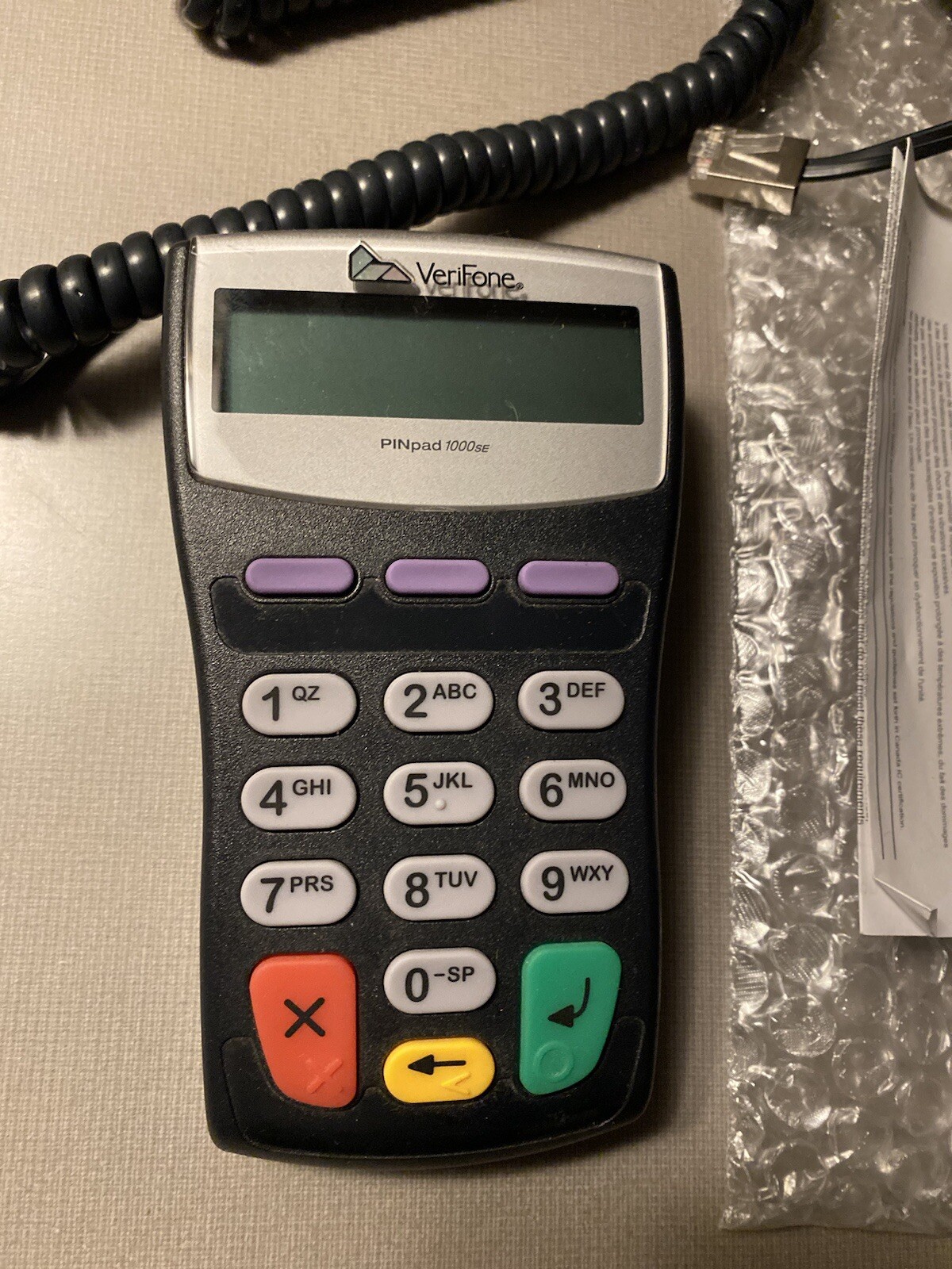 J10 Verifone Pinpad 1000SE Payment Credit Card