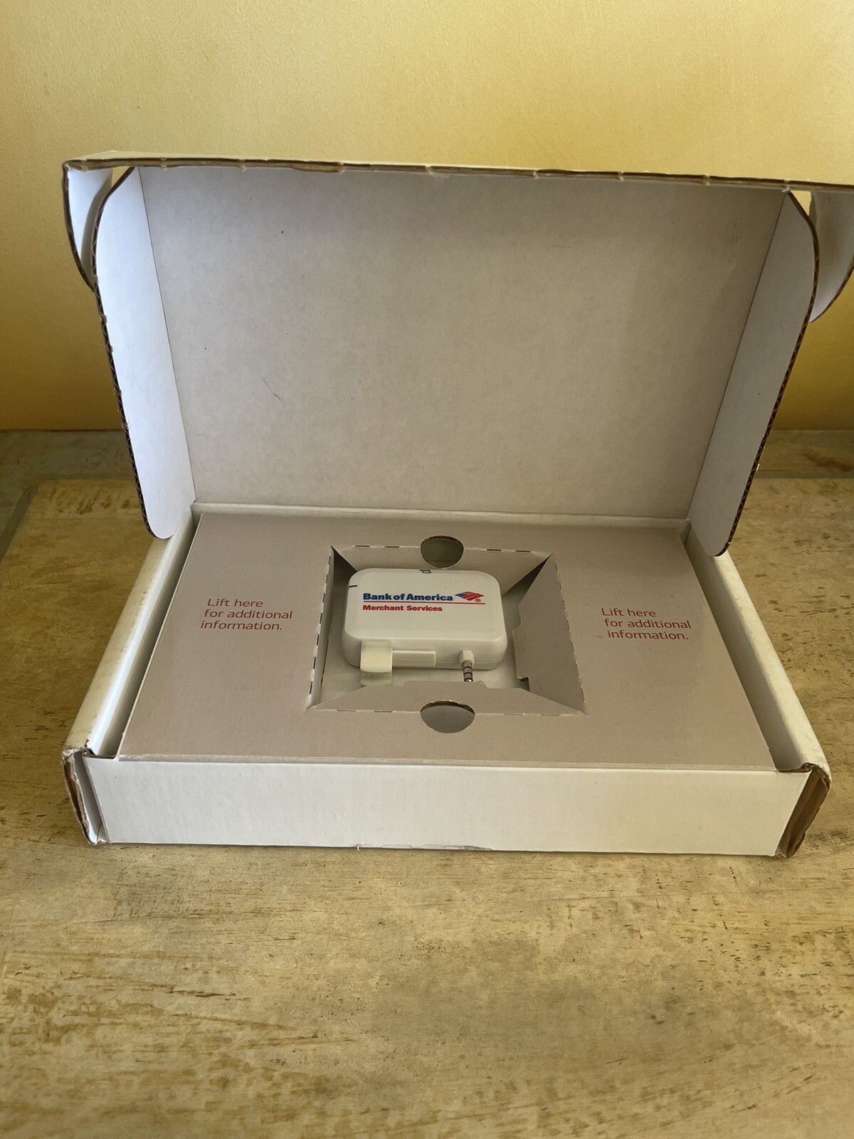 Bank of America Clover Go Chip Card Reader Swiper for Mobile Phone