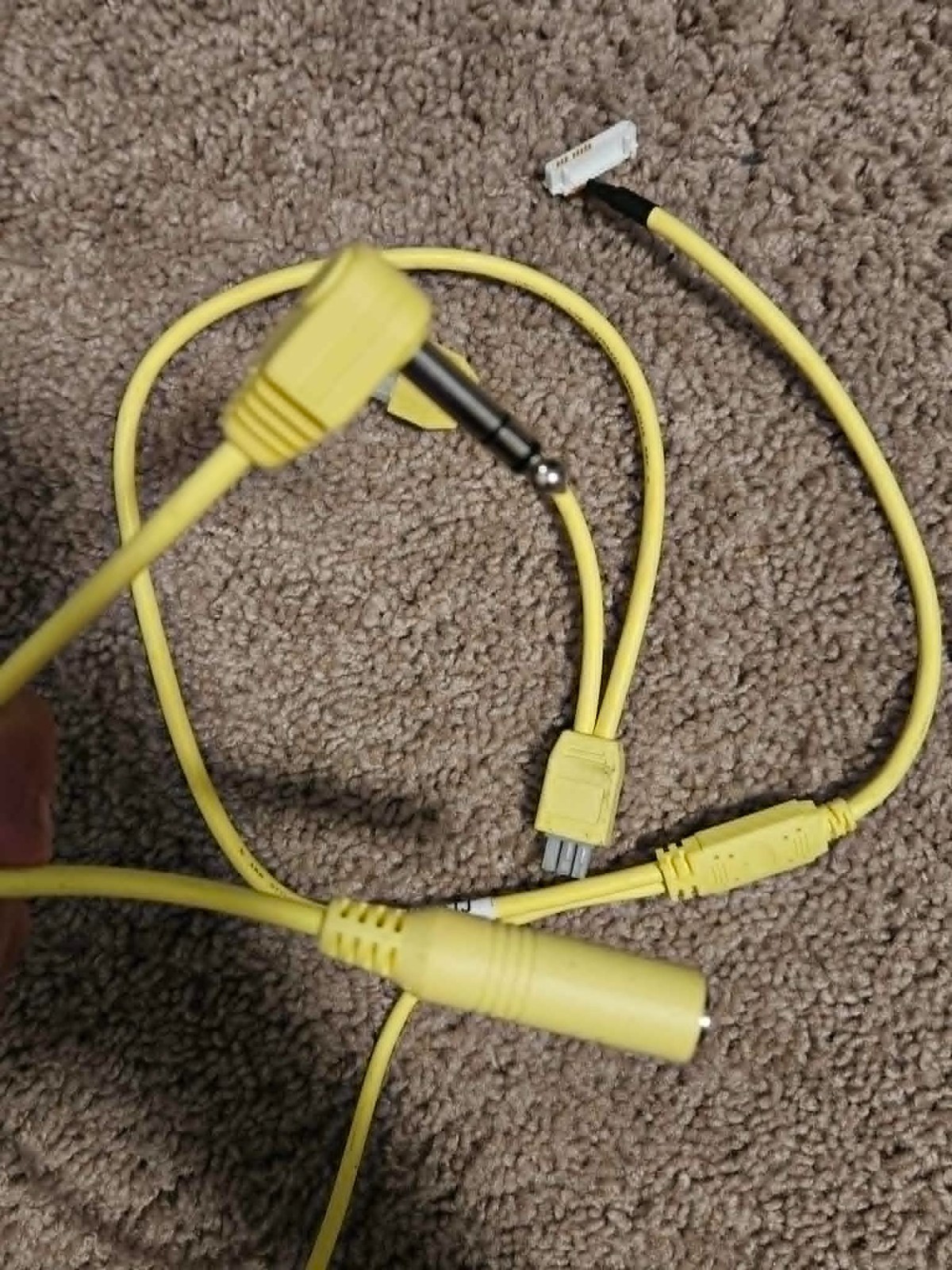 Nayax VPOS Touch Credit Card Reader Yellow MDB / DEX Cable For Vending Machine