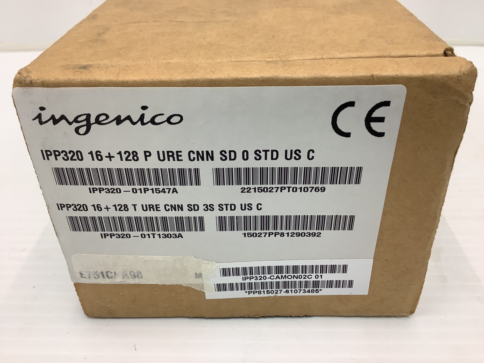New Ingenico IPP320-31P3495A Payment Credit Card Terminal Reader Pin Pad Unit