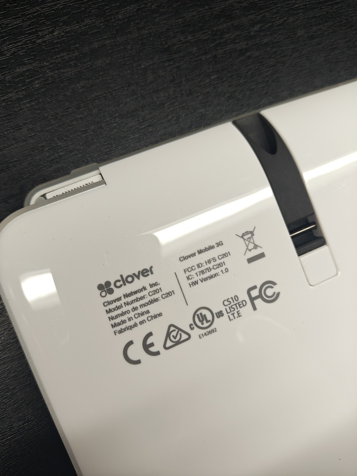 Clover Mobile 3G HFS C201 No Power For parts