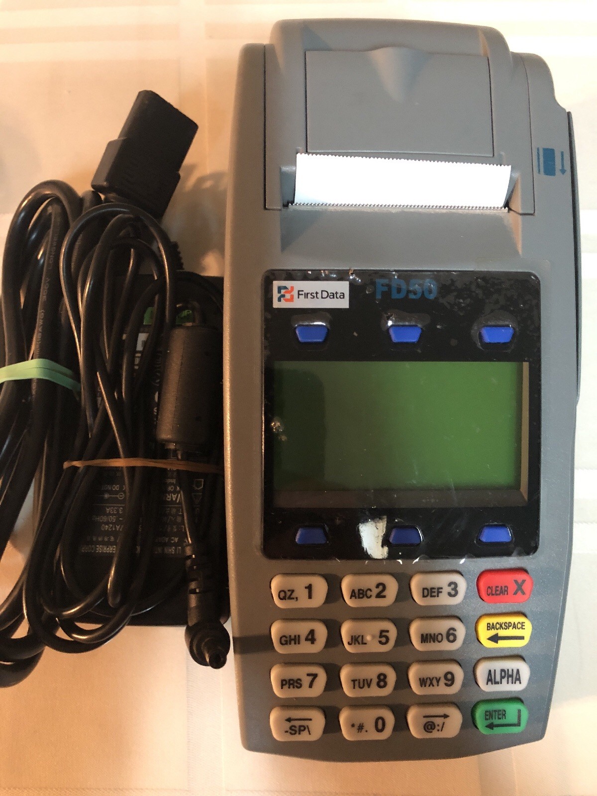 First Data FD50 Credit Card Terminal