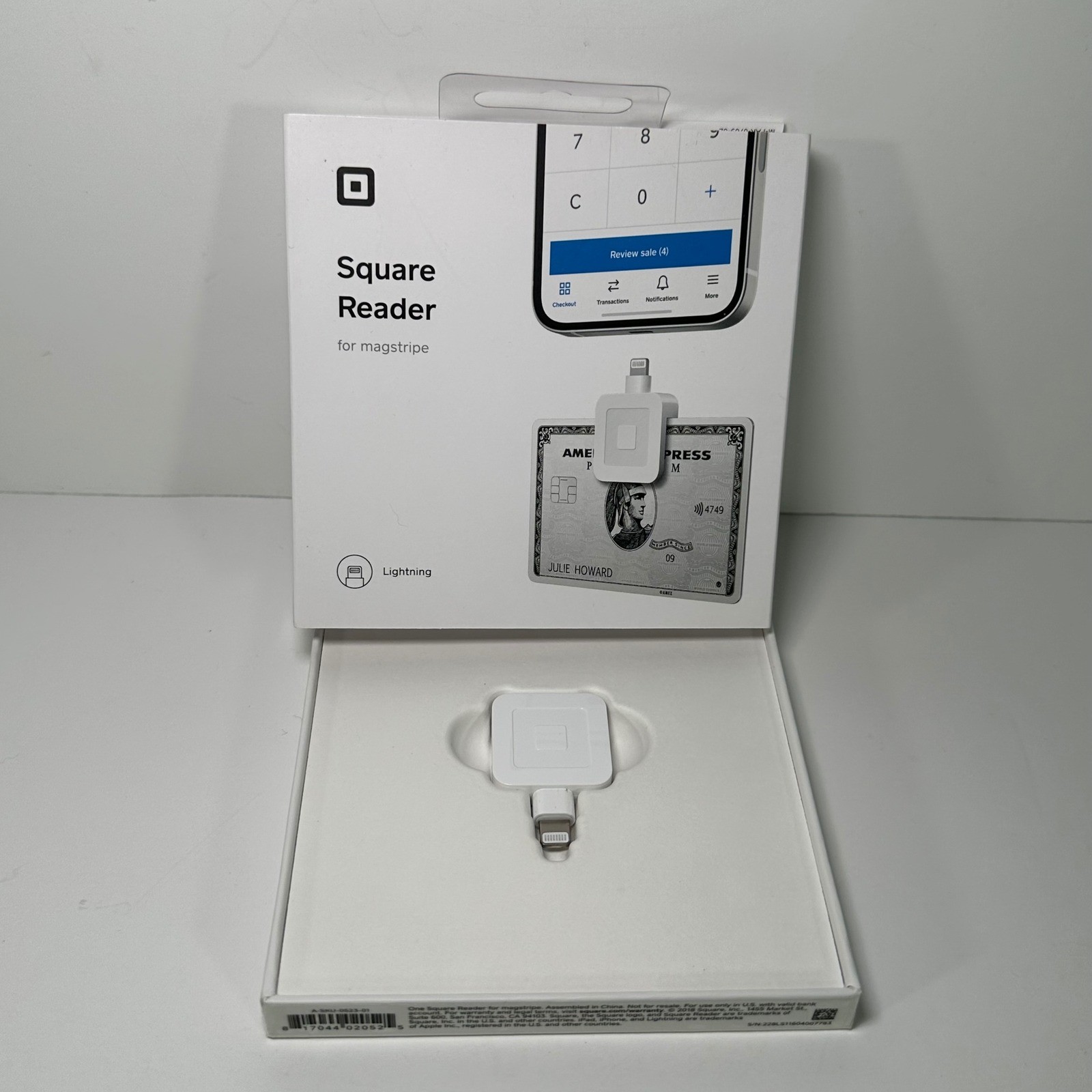 Square Reader for Magstripe Lightning Connector Credit Card Reader