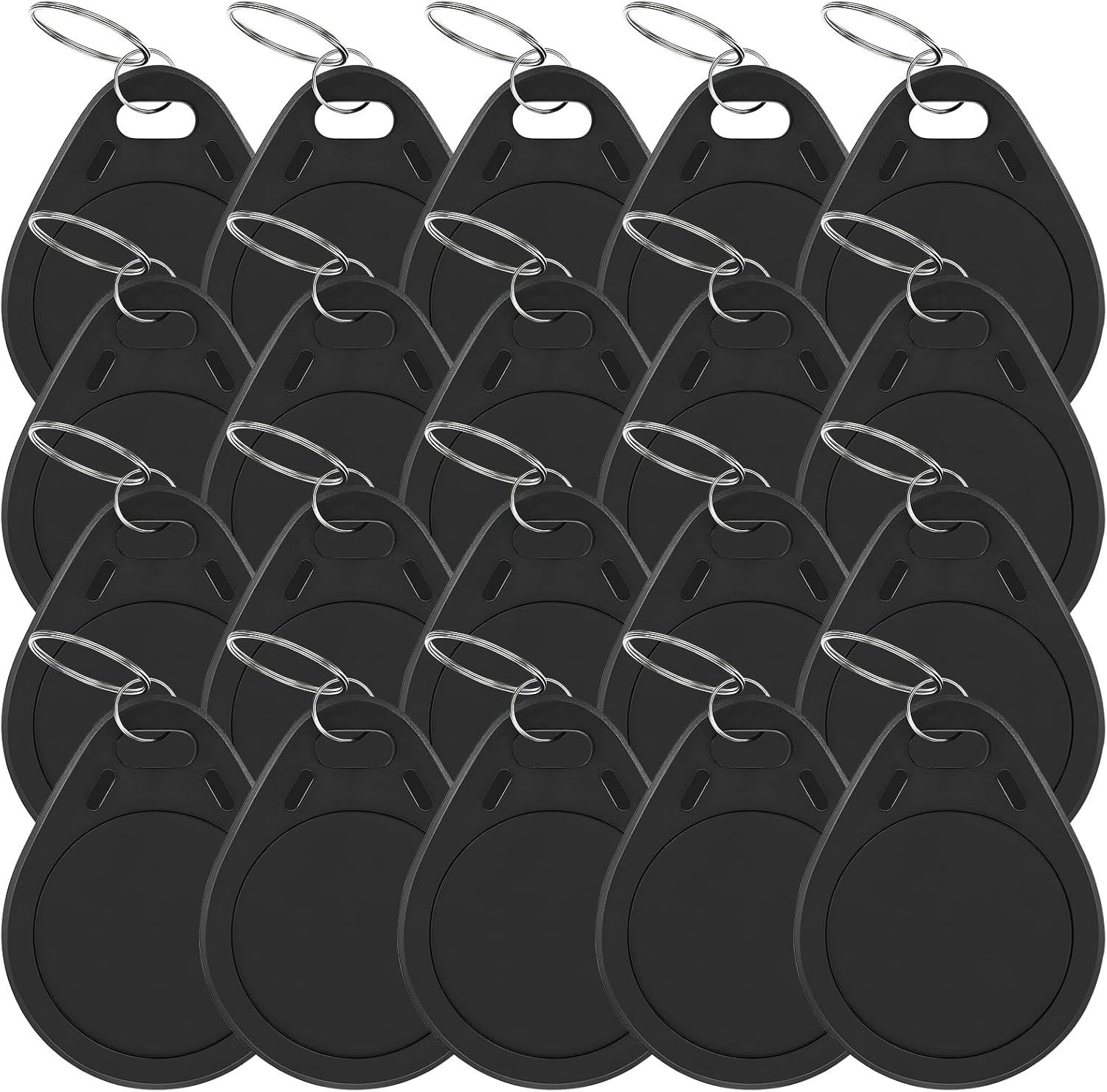 NFC Tags 215 NFC Keytags Black NFC Fob Rewritable NFC 215 Tag NFC Business Card