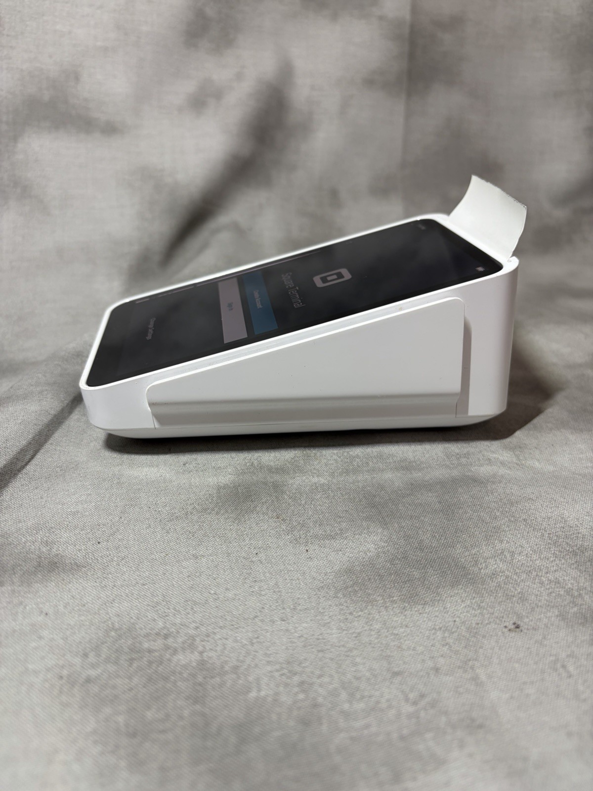 Square Terminal Credit Card Reader with Printer Tray And Paper – No Power Cord