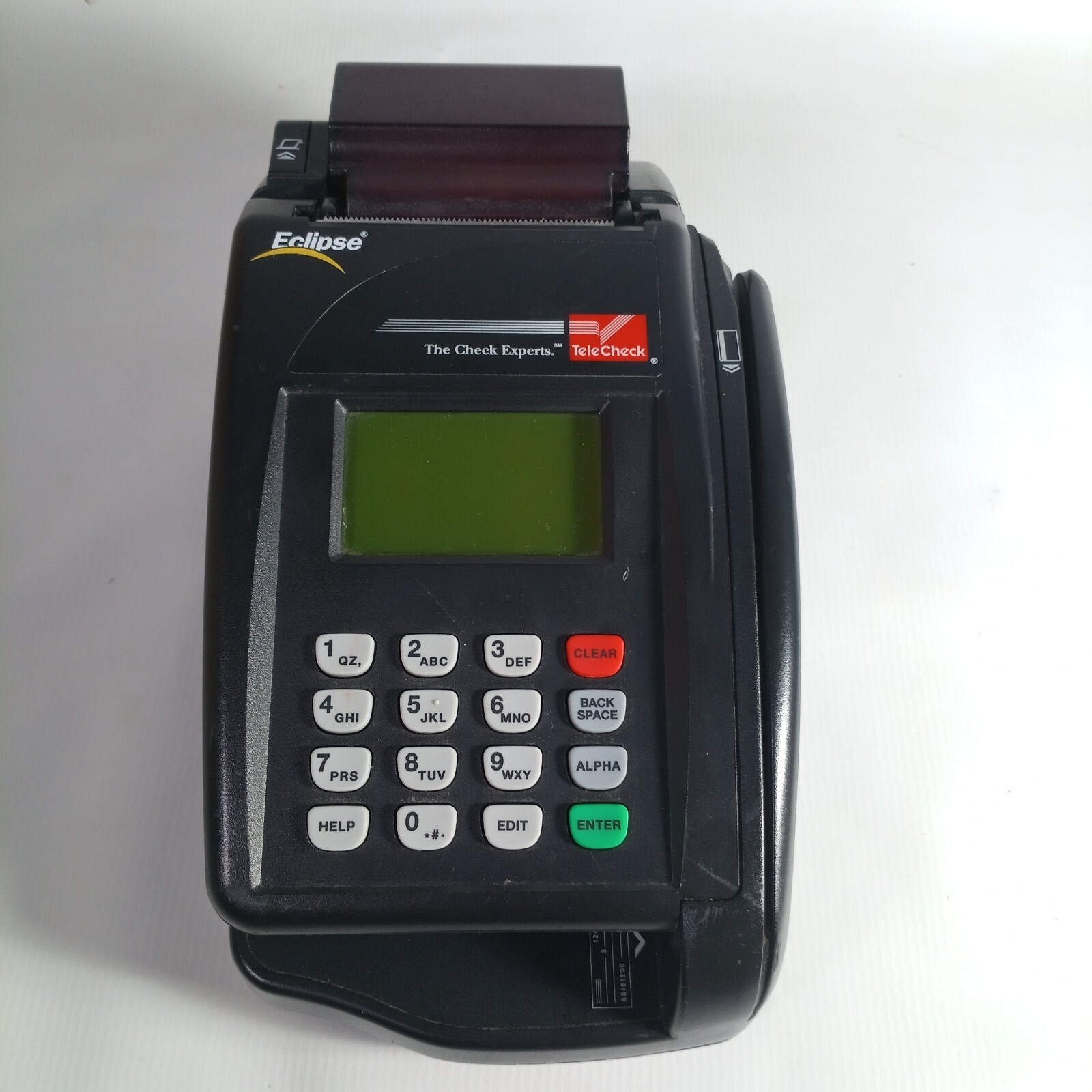 TeleCheck Eclipse Verifone Quartet Credit Card Processor P100-002-05