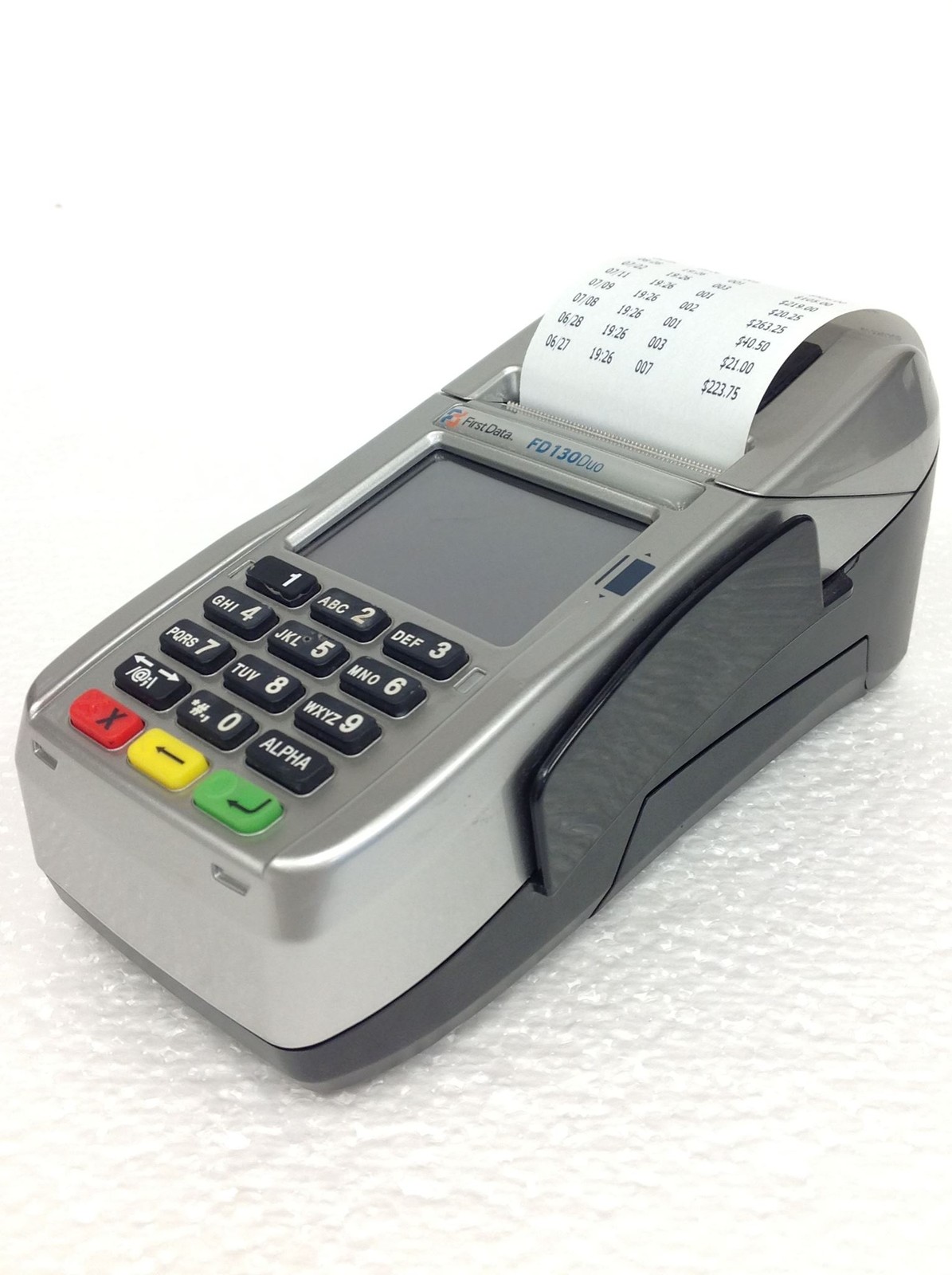 12x FIRSTDATA FD130DUO Credit Card Terminal w/Label Paper WORKING FREE SHIP