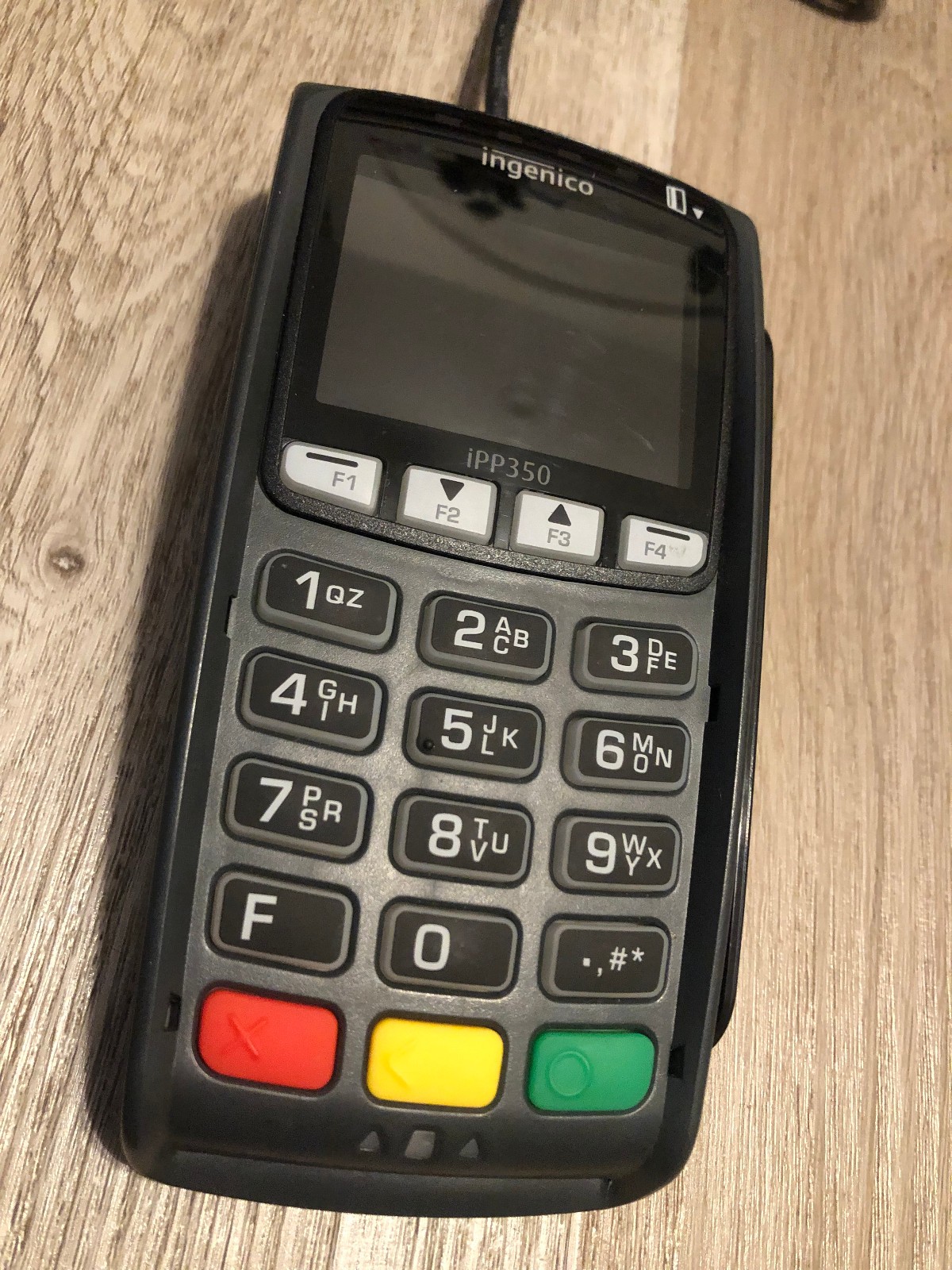 LOT of (3) Ingenico iPP350 Credit Card Terminal Reader /PINpad for Revel POS