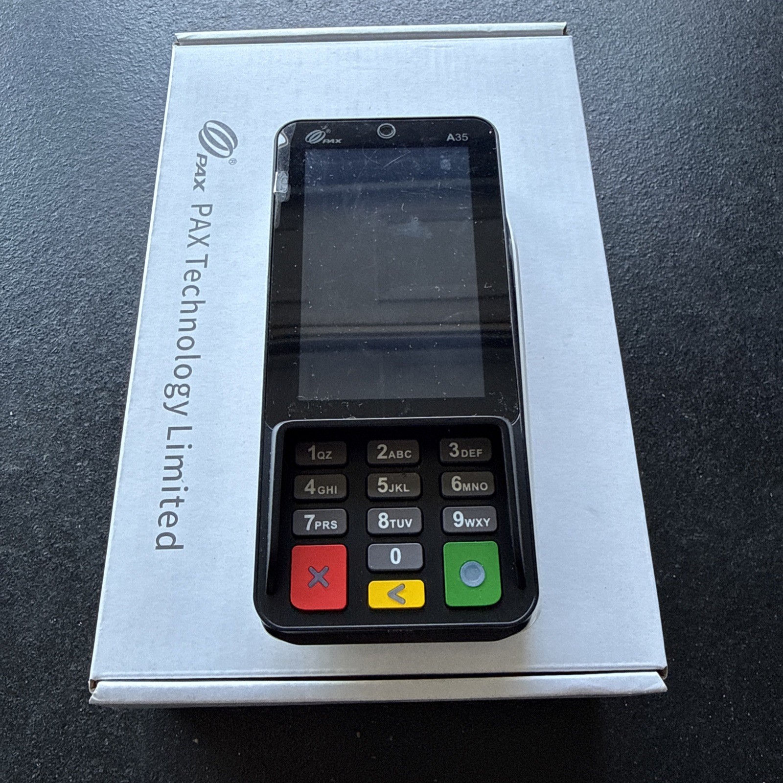 PAX A35 A35-0BA-RD6-00AA POS Terminal USB Ethernet