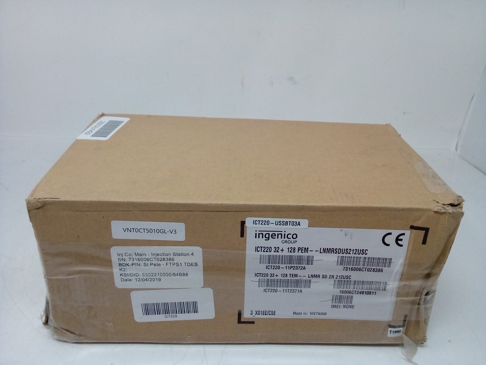 Ingenico Beyond Payment ICT220 / ICT250 Range: CounterTop