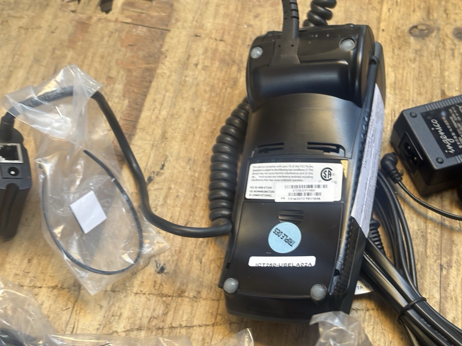 The Ingenico iCT250 is a compact, countertop payment termina