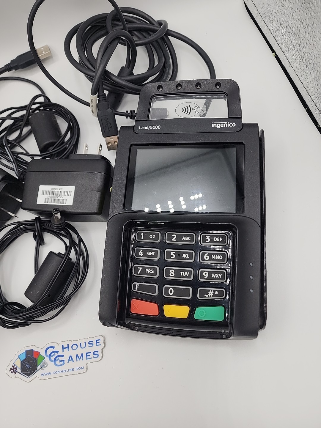 Ingenico Lane 5000 Credit Card Processor x2 Retail Point of Sale *CCGHouse* BF