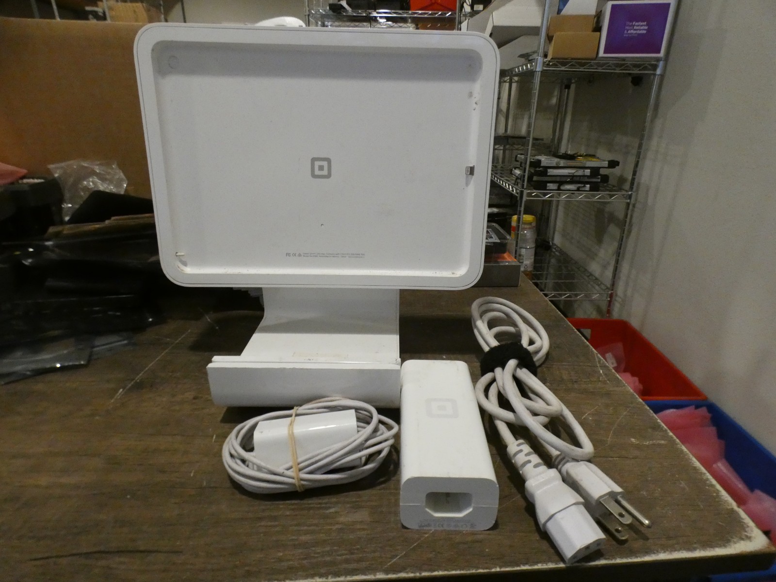 SQUARE STAND POS TERMINAL KIT MODEL S089 BUNDLE FOR 9.7″ IPAD AIR/PRO INCOMPLETE