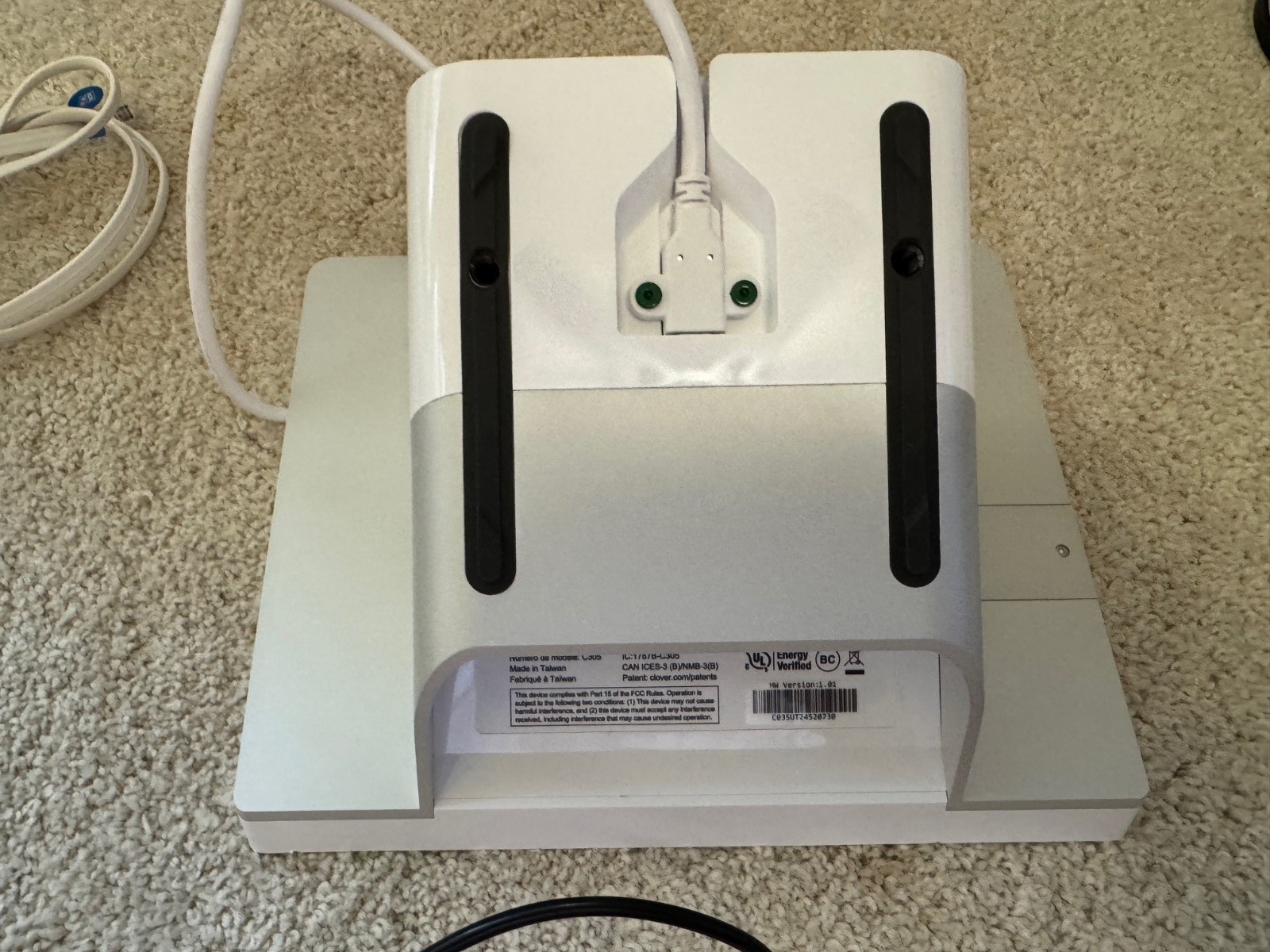 Clover C305 POS System/Credit Card Terminal “Read Description”